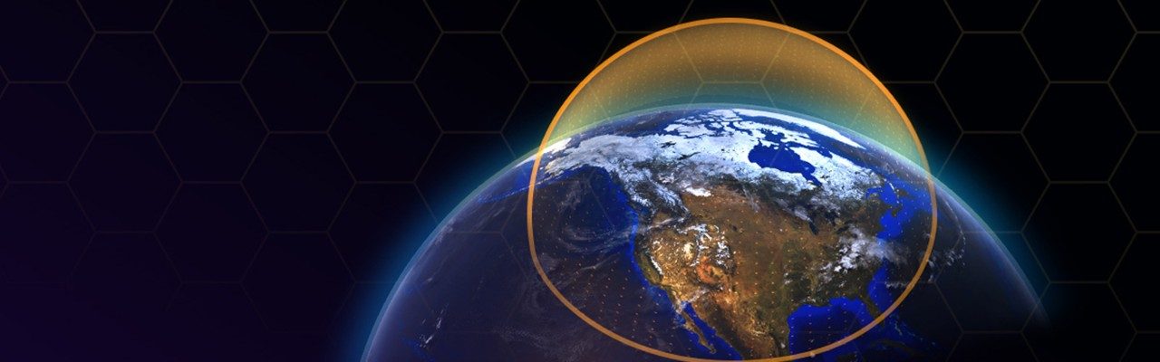 Golden Dome Shield over America