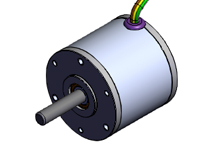 1pcs Details about    MOOG / BN23-13FY-02LH / Brushless D.C Used Motor 