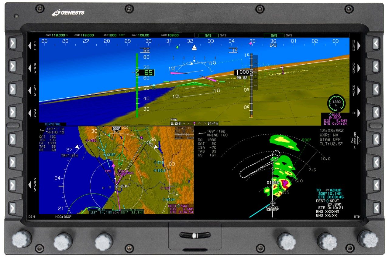 IDU-1380 EFIS Primary Flight Display
