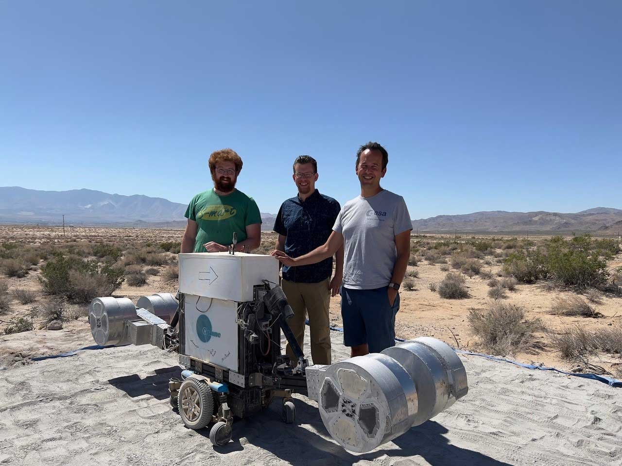 Extraterrestrial Mining Vehicle