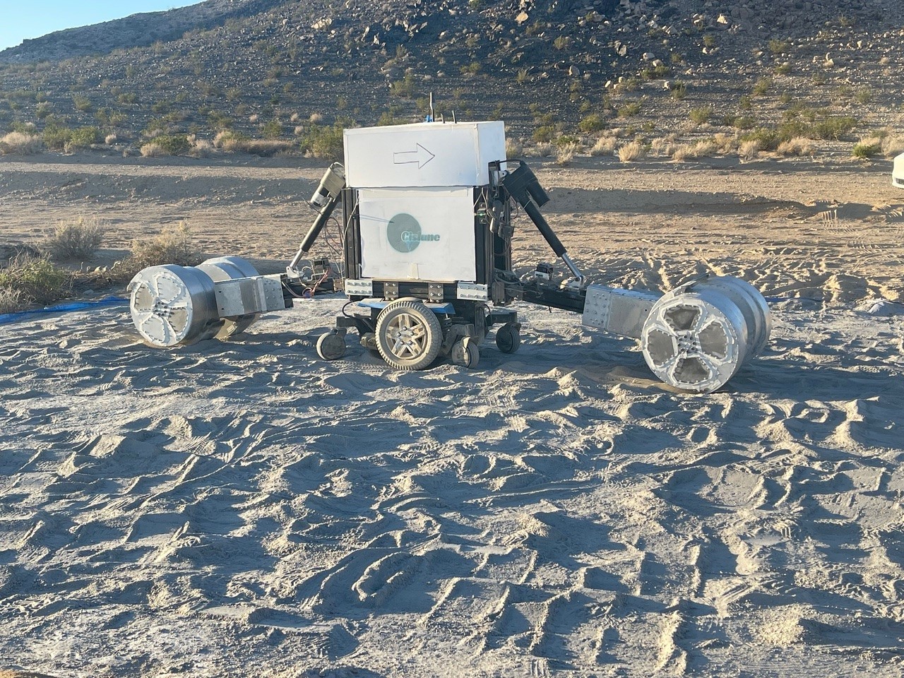 Extraterrestrial Mining Vehicle