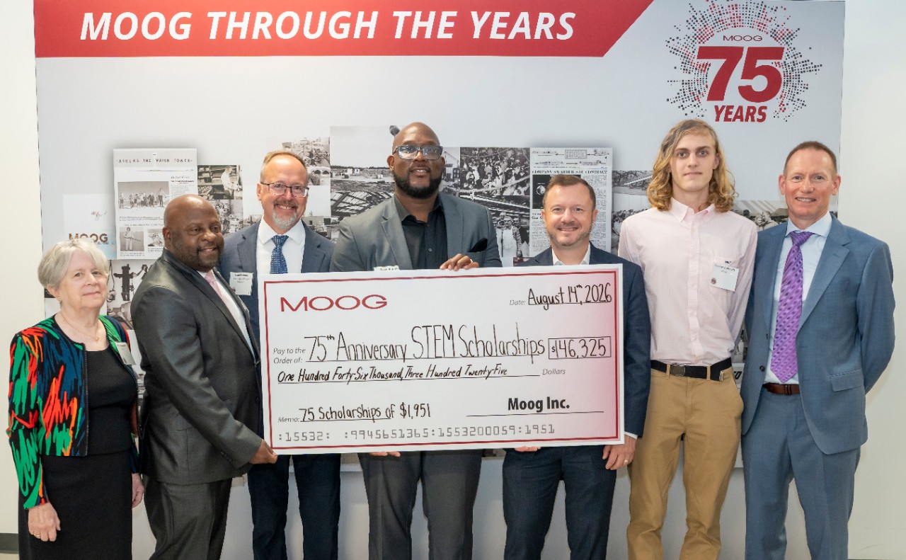 Moog 75th Anniversary STEM Scholarship Will Fund 75 Scholarships Through  Community Partnerships