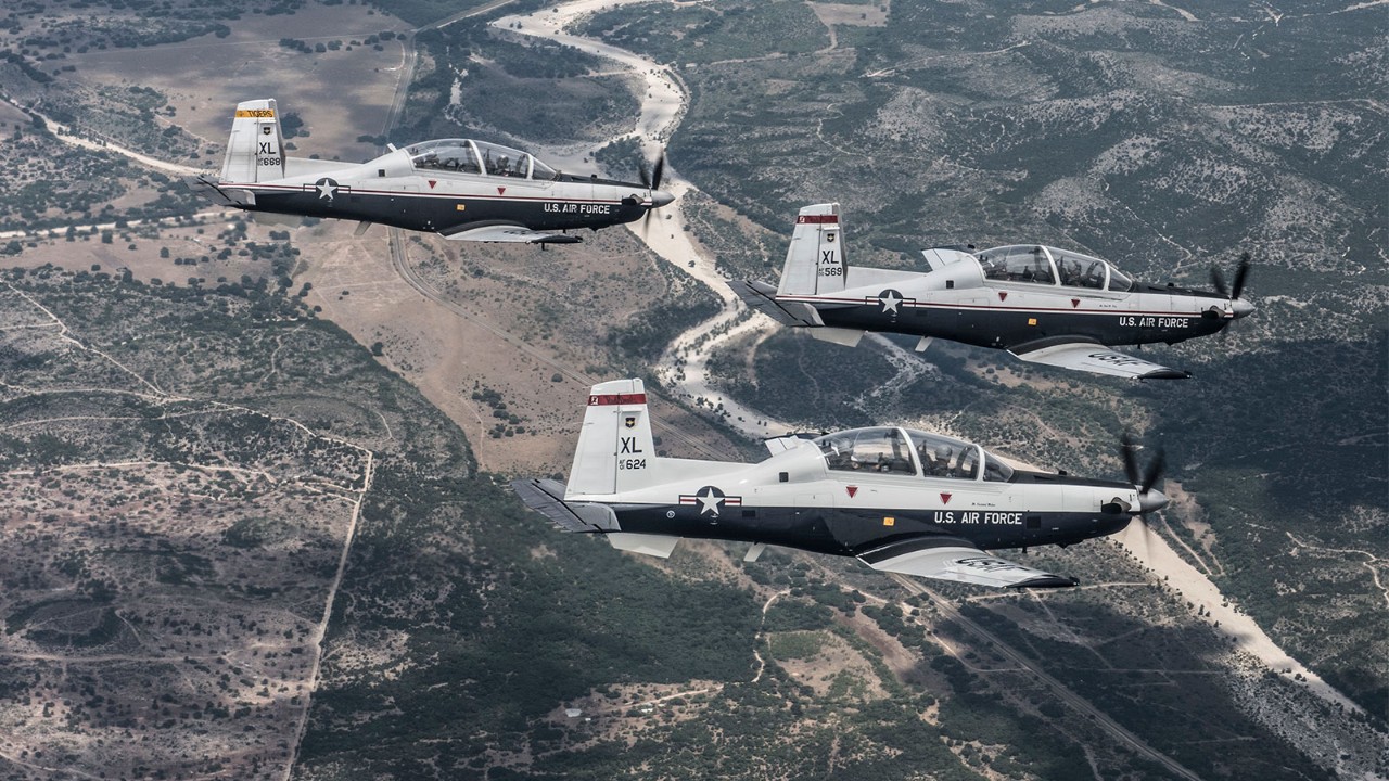 Figure 1 - T-6A Texan II Trainer Aircraft picture